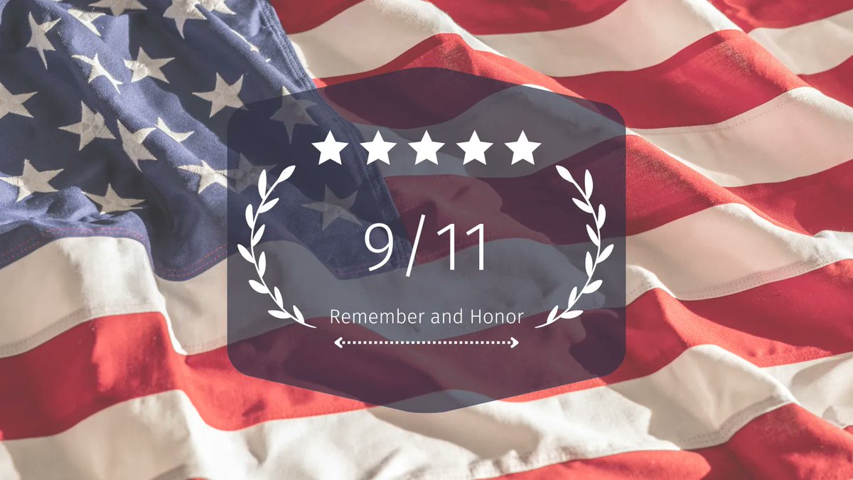 Today we remember and honor all those affected by the events of 9/11.