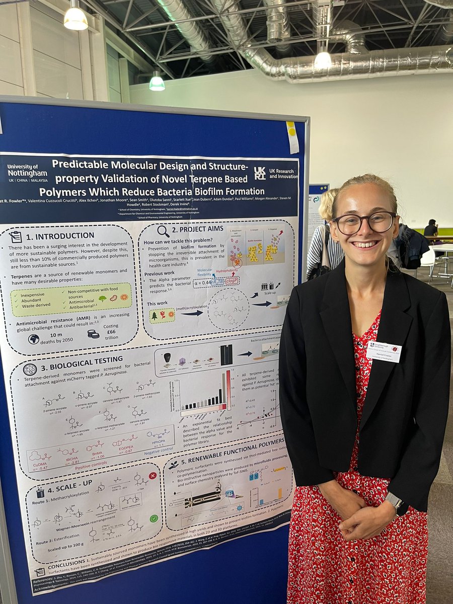 Harriet Fowler (@harriet_fowler_) on Twitter photo Excited to present my poster at the <a href="/MacroGroup_UK/">MacroGroup_UK</a> conference in Loughborough over the next two days 🧪👩🔬 Excited to present my poster at the <a href="/MacroGroup_UK/">MacroGroup_UK</a> conference in Loughborough over the next two days 🧪👩🔬
