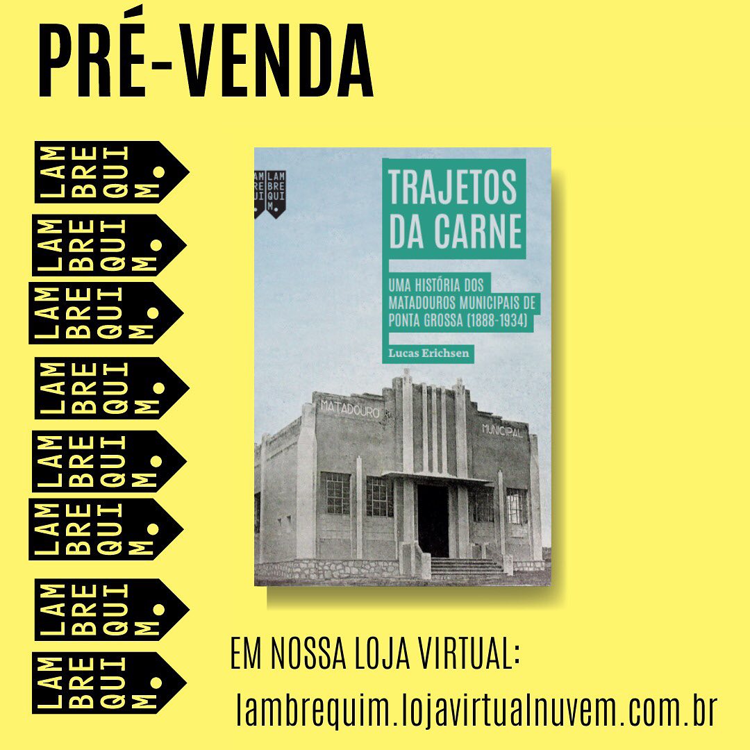 Novo livro! Por meio da história ambiental, história da tecnologia e história da ciência, investiguei a história dos matadouros municipais e a conexão que existe entre sociedades humanas e a natureza por meio do consumo de carne. 
#histSTM #twitterhistorians #xhistorians