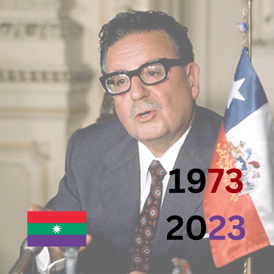 Fifty years ago, the constitutional President of Chile, Salvador Allende, was being overthrown in a fascist coup d'État sponsored by the Nixon administration.