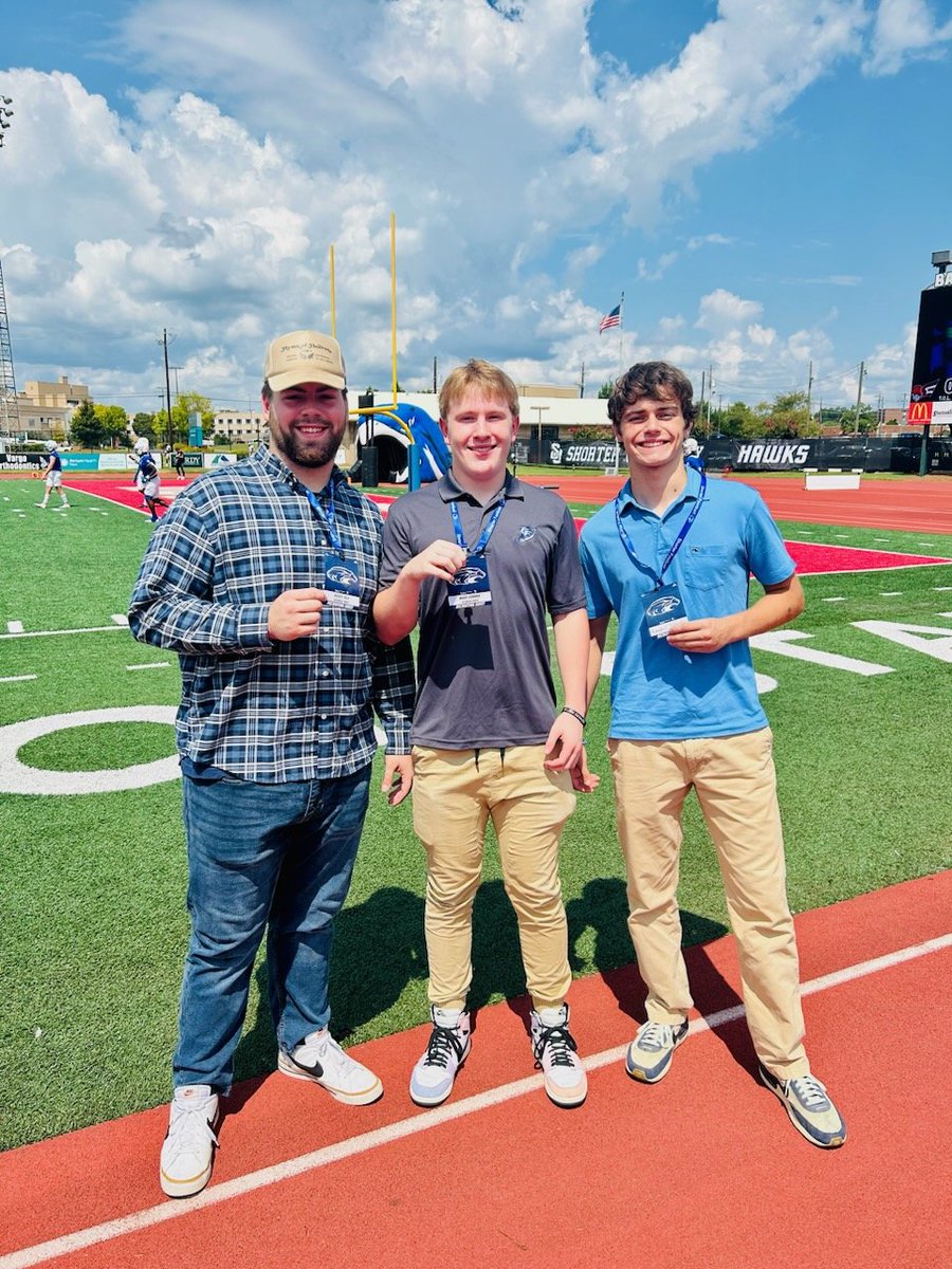 Buddythe_self's tweet photo. Such a great gameday visit at Shorter University as they has a solid win! 🔥 Always enjoy seeing  @CoachWilson41  and @coachmorrison58 Always awesome getting to go with some Force brothers and seeing @iammillerallen @marshall_combee 
@georgiaforcefb @RandallFanning1 @wade_combee https://t.co/LoxHlRFFfr