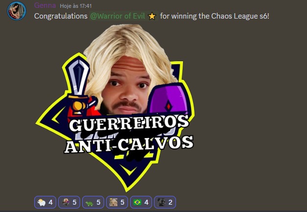 woeduellinks's tweet photo. E mais um título para a nossa galeria, em uma run dominante conseguimos chegar à final e nos consagramos campeões graças ao esforço coletivo. Agradecimentos especiais ao Cyborg, que terminou a temporada com um score em md3 de 19-03 e ao @cesarthesleeps2 que fez esse banner lindo! https://t.co/ozBzVgUHI3