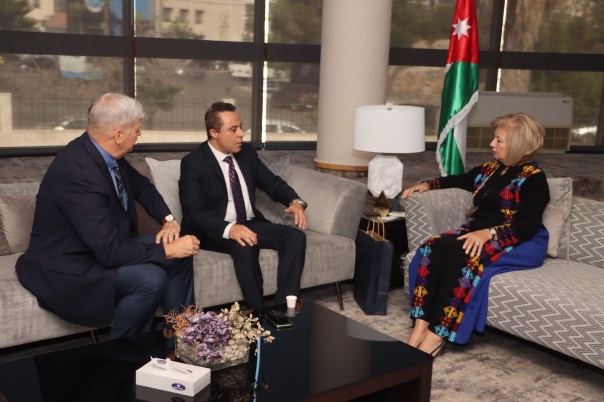 Our Director &amp; COO met w/ the Jordanian Minister of Culture H.E. Mrs. Haifa Al-Najjar. They discussed the proposed cooperation between the ministry + GILPP regarding training programs &amp; an annual conference in Jordan. Thank you <a href="/jo_culture/">وزارة الثقافة الأردنية</a> for your valuable time and insight.