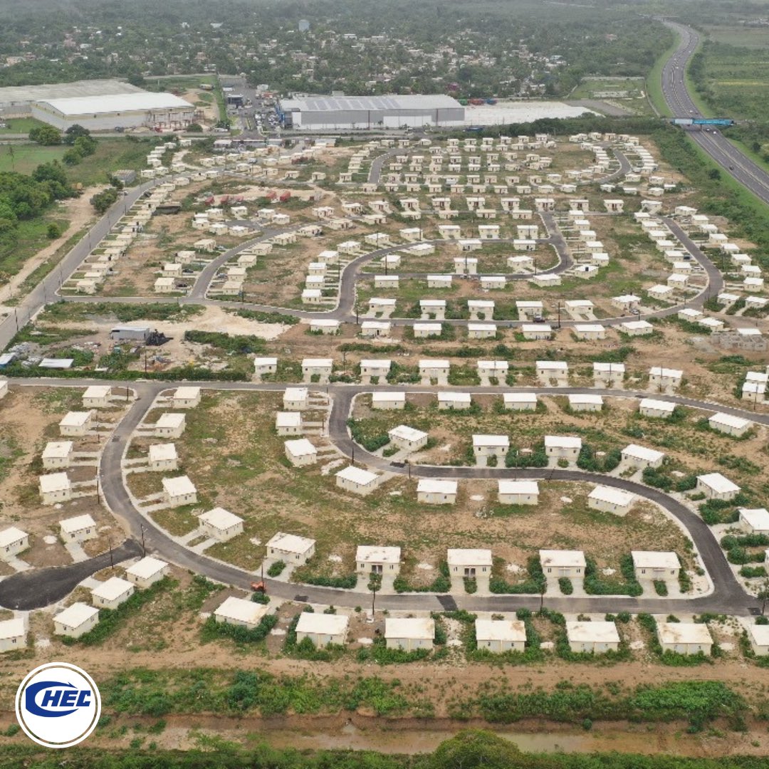 CHECJamaica's tweet photo. π‘ CHEC completes phase 1 of Catherine Estates Housing Project. 98 duplex studios & 37 one-bedroom units are now available. This initiative addresses the housing needs of low-income families in Jamaica. Thanks to China Harbour & the Jamaican government partnership.
Β #CHECJa https://t.co/ZL7VX9Ffkc