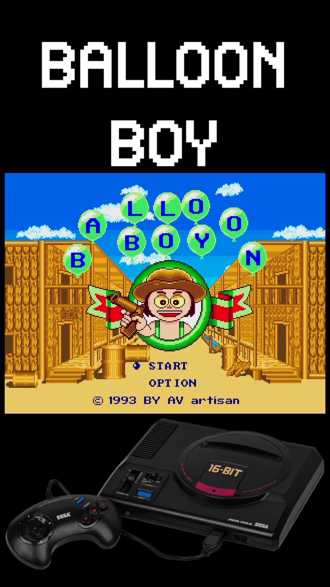 Going retro with 'Balloon Boy' on Sega Mega Drive! 🕹️ It's not just popping balloons—gotta dodge what's inside or get splatted! 😂 What retro game keeps you on your toes? 👾 Check my Etsy link gamercelebrations.etsy.com. 🛒 #BalloonBoy #RetroGaming #GamingFail #EtsyDeals ✌️👾