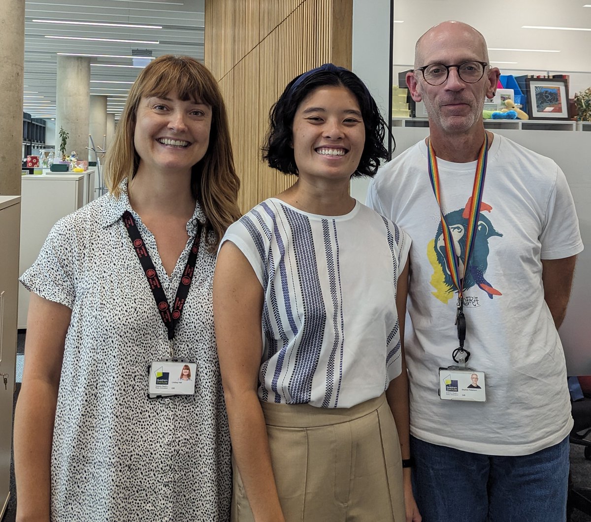Two proud PhD supervisors today <a href="/hall_lab/">Hall Lab</a> &amp; <a href="/RobinsonLab_QIB/">Stephen Robinson (he/him) 🏳️‍🌈</a>! Huge congrats to <a href="/nteng18/">nteng</a> on passing her viva with only minor corrections 🥳
Nancys <a href="/bigctweets/">Big C Cancer Charity</a> PhD work was on #microbiome &amp; #breastcancer with exciting outputs tbc..!
Thanks to examiners <a href="/ae_mather/">Alison Mather</a> &amp; <a href="/Caketin_Wade/">Kaitlin Hazel Wade (she/her)</a>!