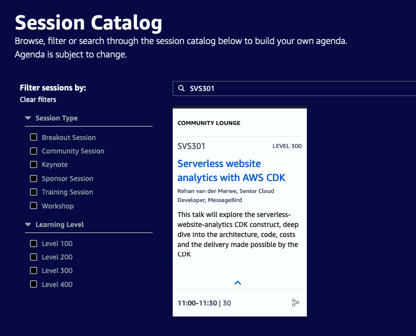 rehanvdm's tweet image. I&apos;ll be speaking at the AWS JHB Summit on September 26, 2023. Drop by the Community Lounge if you are interested in Serverless, CDK and an OpenSource story.

#aws #awssummit2023