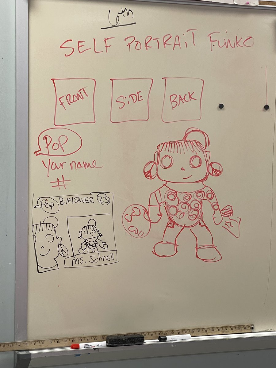 Ms_Vandegrift's tweet image. 6th grade art students kicked off #ArtsEdWeek by planning their self portrait and self Funko Pop designs! #nnpsarts @BTWashingtonMS