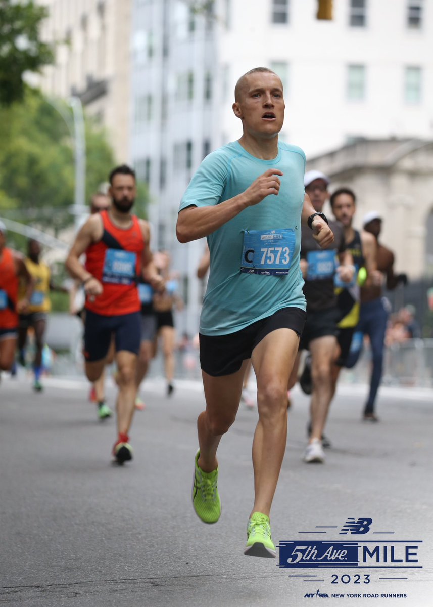 Raced the @nyrr 5th Avenue Mile this past weekend and had an absolute blast. If you haven’t done this race yet, I highly recommend it. Felt like the mile race from high school all over again, but this time tons of people cheering you on 🙌