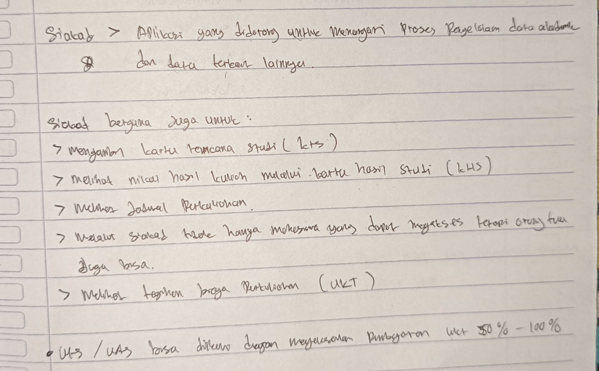 achmirz_'s tweet photo. Materi 5 : siakad dan penjelasannya https://t.co/ik5XlSyFZT