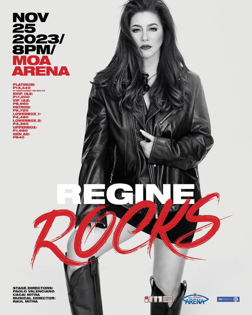 tjgine's tweet photo. Cant wait!! #RegineRocks https://t.co/TzOymraUV8