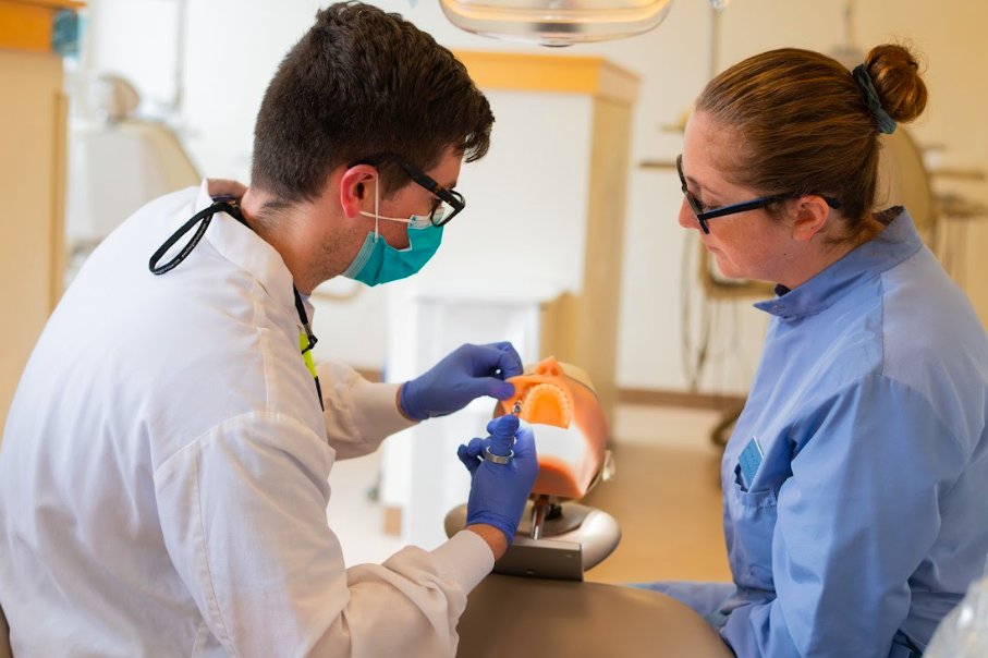 As a #DentalHygiene student at #UNE, you'll study and learn to prevent oral disease while applying your knowledge to the work you do at the dental hygiene clinic on UNE’s #Portland Campus. Learn more at an upcoming on-campus info session: bit.ly/3ri7aWN