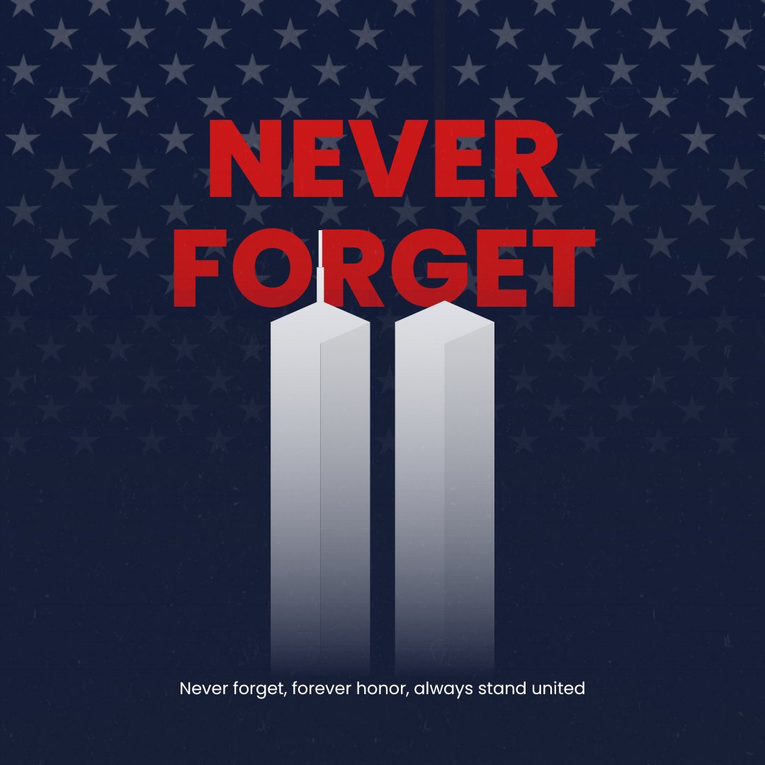 22 years later, the tragedy of September 11th continues to leave a profound impact. Today, and every day, we honor the fallen, stand with the families who suffered immense loss, and recognize the resilience born from such adversity. #NeverForget #September11th