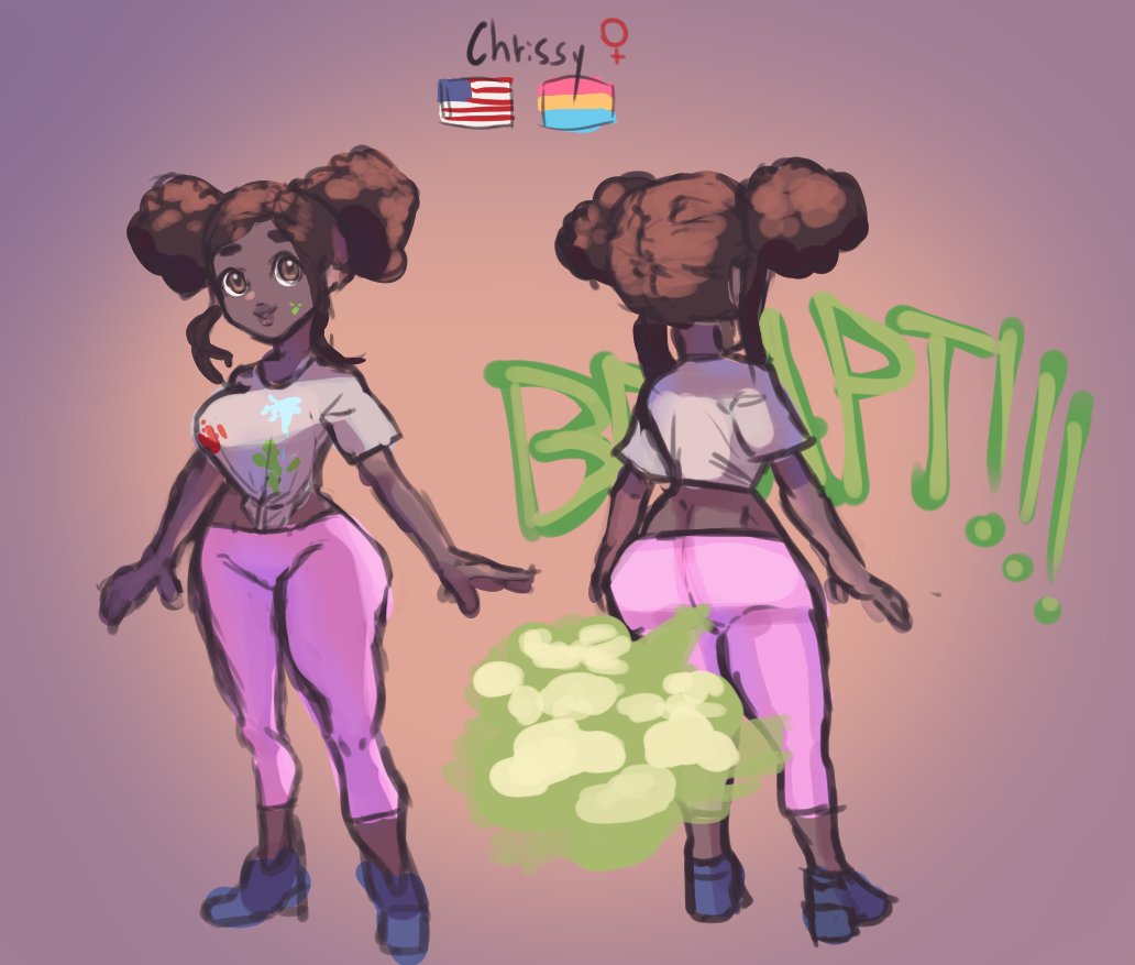 WeirdParty's tweet photo. New oc again cuz dammit I'm horny!!!
#girlfart #fartfetish https://t.co/0SbzyF14o2