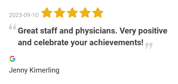 figureweightlos's tweet photo. New 5.0-star Review: "Great staff and physicians. Very positive and celebrate your achievements!" https://t.co/KLeX0lrPcP