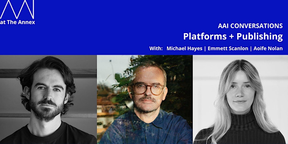 iearchidiary's tweet photo. This Thursday 14 Sept @AAIarchitecture present a discussion on architectural publishing and platforms, with @Michael_K_Hayes (@type_ie 
@archireland @2ha_magazine), @Emmett_Scanlon
(@IAFarchitecture &amp; @Story__Building) and
@AoifeBlathnaid (-ism magazine) 

https://t.co/9Bm690JVno https://t.co/7StJ415mGy