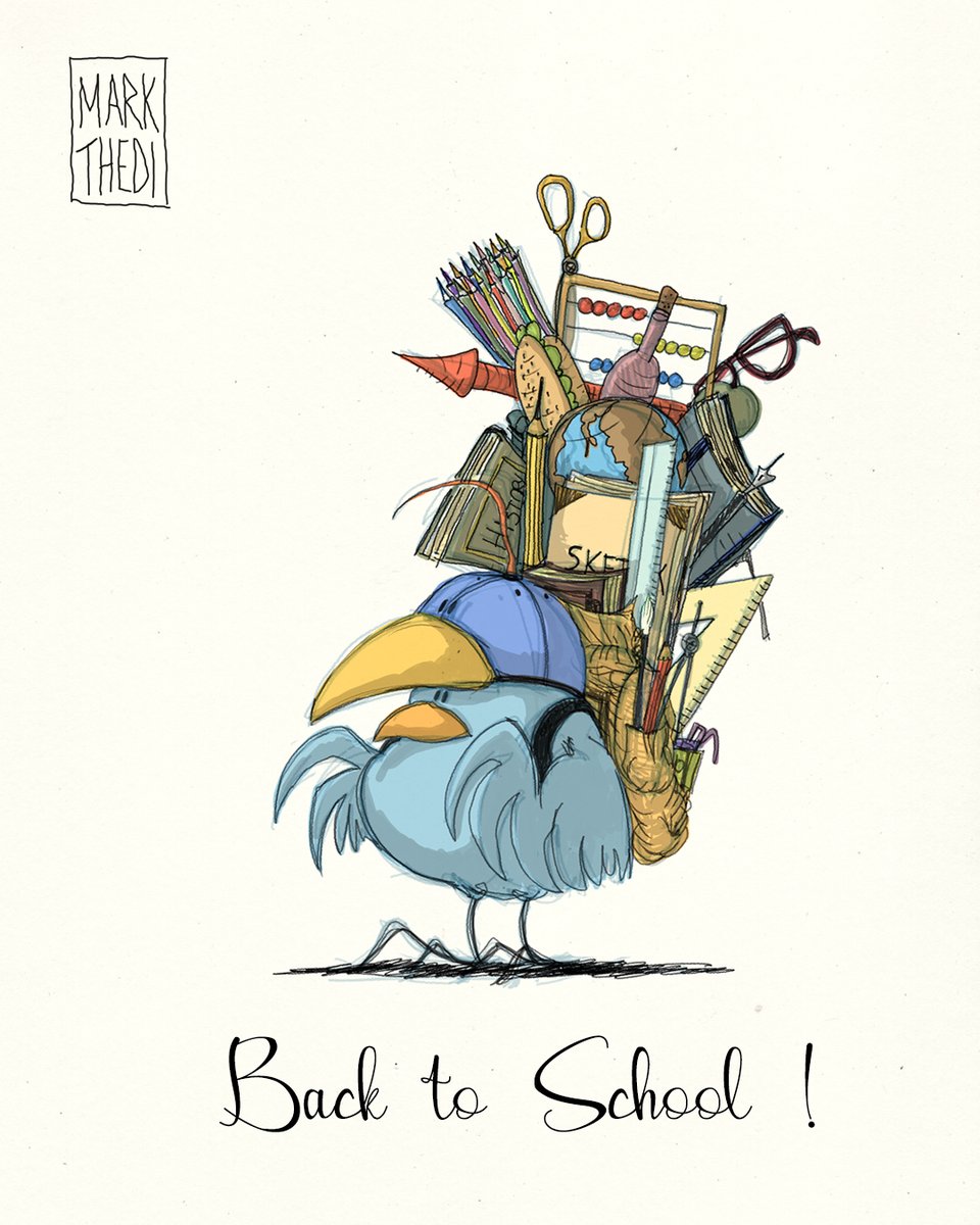 How much does a backpack with all the useful things to go to school weigh?

𝗩𝗶𝘀𝗶𝘁 𝗺𝘆 𝗦𝗵𝗼𝗽 !
markthedishop.etsy.com 

  #illustrationer #illustrationstyle #birdieslife  #illustrationart #backtoschool #birddrawings #school #birdillustration #schoollife #birdcharacter
