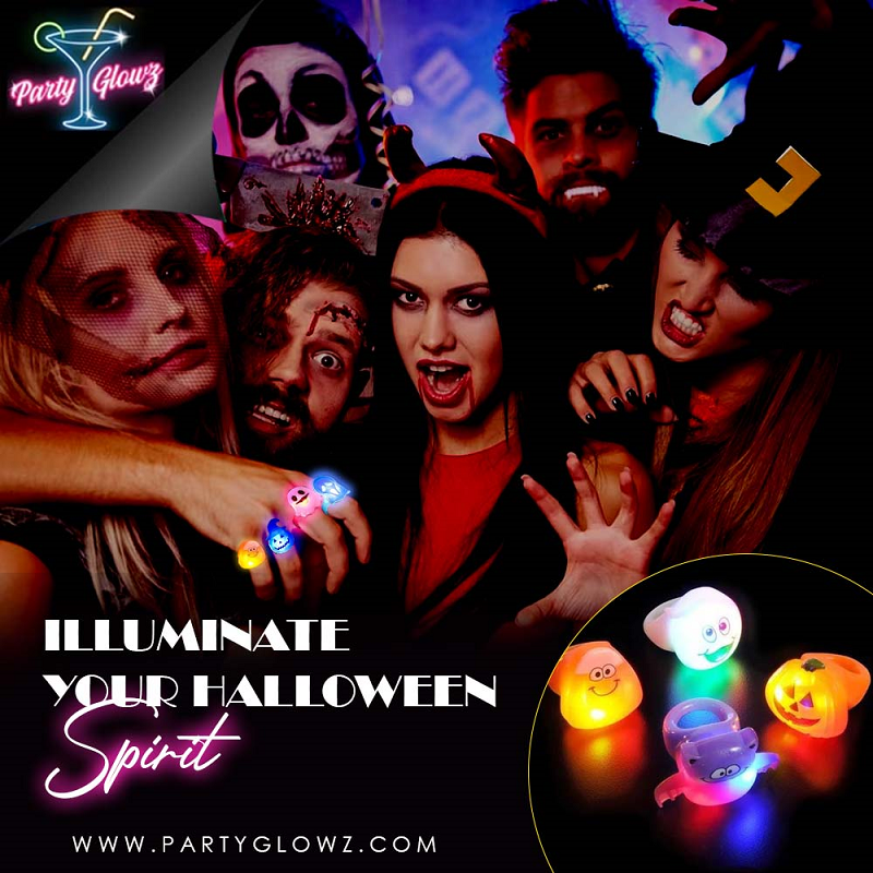 GlowzParty's tweet image. Get ready to shine and spook the night away with our Halloween Light Up Rings – Perfect fun accessories to make your Halloween costume 'glow'rious! 🎃👻🦇✨💍✨👉bit.ly/3DgoWNu

#halloweenrings #lightupaccessories #halloweenaccessories #lightuprings #ledrings
