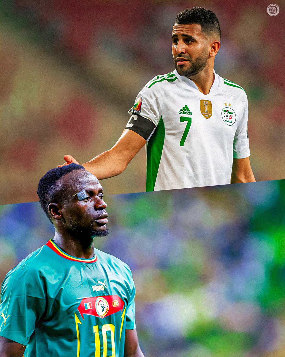 JoueursSN's tweet photo. Sénégal - Algérie : Duel entre deux stars. 🇸🇳🇩🇿 https://t.co/dJR5ThSxR6