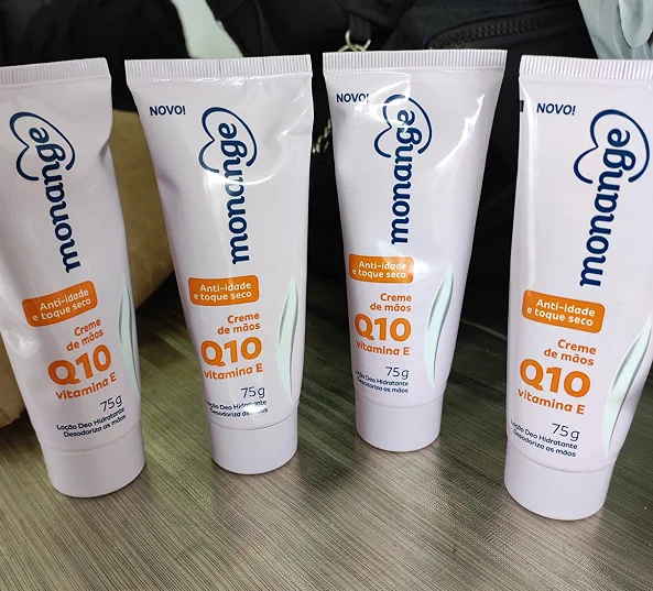 Creme para Mãos Monange Anti-idade Q10 e Vitamina E com ação desodorante 75g, Monange