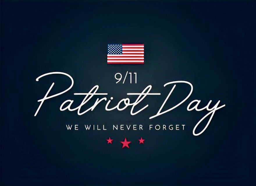 usainjury's tweet photo. Remembering and honoring the heroes who united us on this Patriot Day, 9/11 - together we stand strong https://t.co/g0Q2qK3pyd