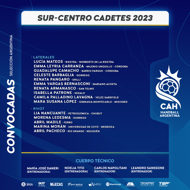 handballde1era's tweet photo. Se viene el Sur Centro de Cadetes. Conocemos a Josefina Ferraro, arquera de Estudiantes y a Lionel Peruchena, el hijo de Raqui que la rompe en Luján. Youtube: handballdeprimera Twitter: handballde1era Instagram: hd1era https://t.co/ESbutD9vxZ