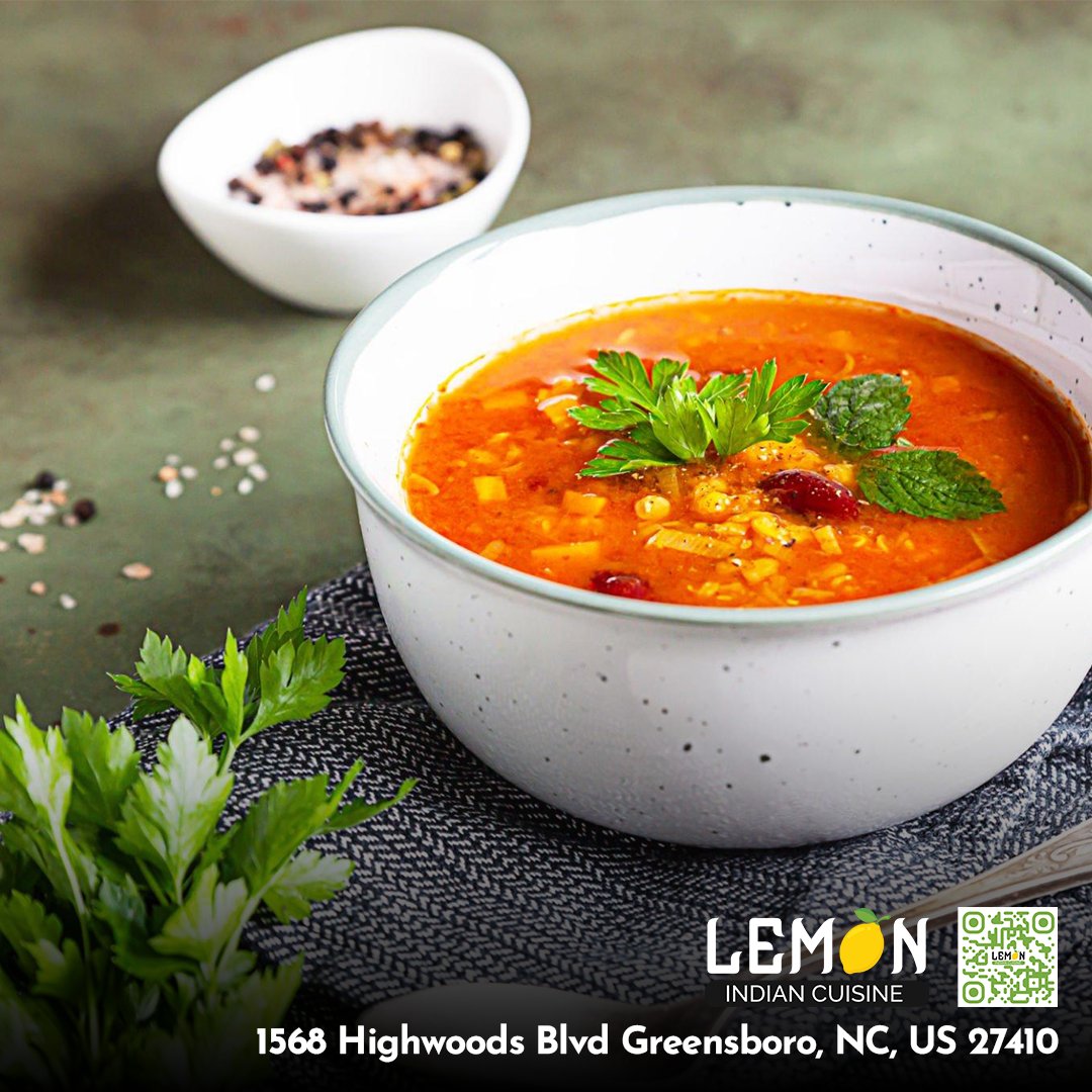 LemonIndianNC's tweet photo. Beat the chill with a steaming bowl of our mouthwatering soup!

#SoupSensation #ComfortFood #LemonIndianCuisine #GreensboroEats
#NCFoodie #gsofoodpics #LocalFlavors #LemonIndianCuisine
#FoodieInGreensboro #GreensboroRestaurants #IndianCuisine #SoupLovers https://t.co/aBK97EUoVe