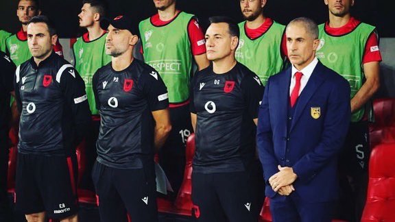 What an incredible atmosphere last night in the Air Albania Stadium. Thank you to all the fans for your support 🇦🇱💪🏼