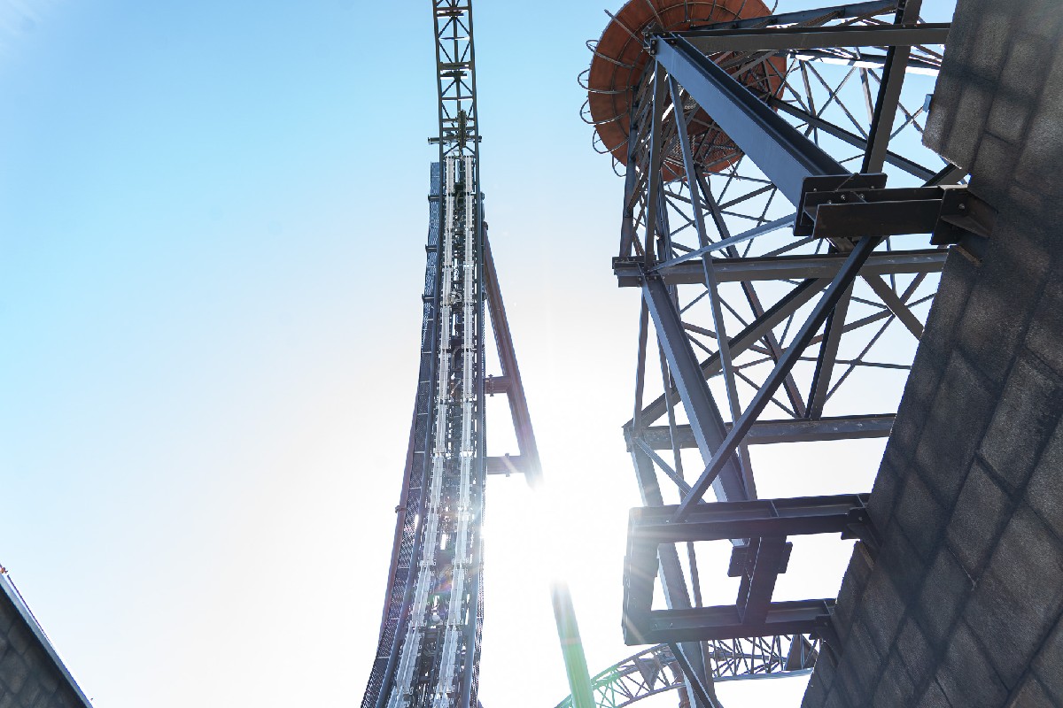 MichaelMack's tweet photo. Thrilled to share a sneak peek of the construction progress on our upcoming coaster, #VoltronNevera powered by Rimac! The theming around the coaster and our Croatian themed area is taking shape. Stay tuned for what's in store for you here in 2024. 🇭🇷⚡ https://t.co/IjjlB6zjCF