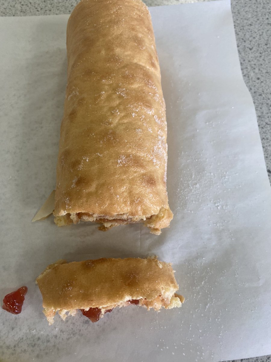 stambrosehomeec's tweet image. Tasty Swiss Rolls for S4 HFT as part of their functional properties of ingredients unit today #healthandfoodtechnology #foodproductdevelopment