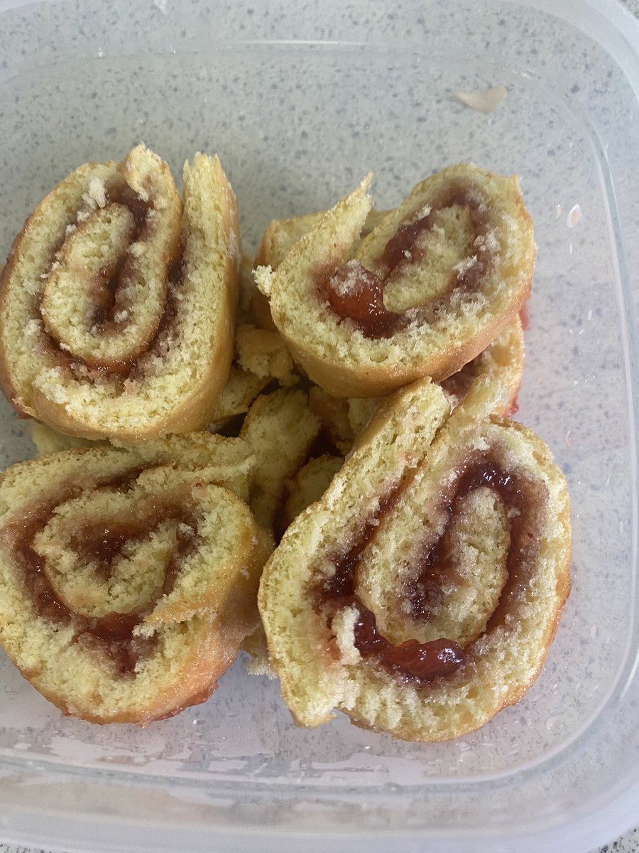 stambrosehomeec's tweet image. Tasty Swiss Rolls for S4 HFT as part of their functional properties of ingredients unit today #healthandfoodtechnology #foodproductdevelopment