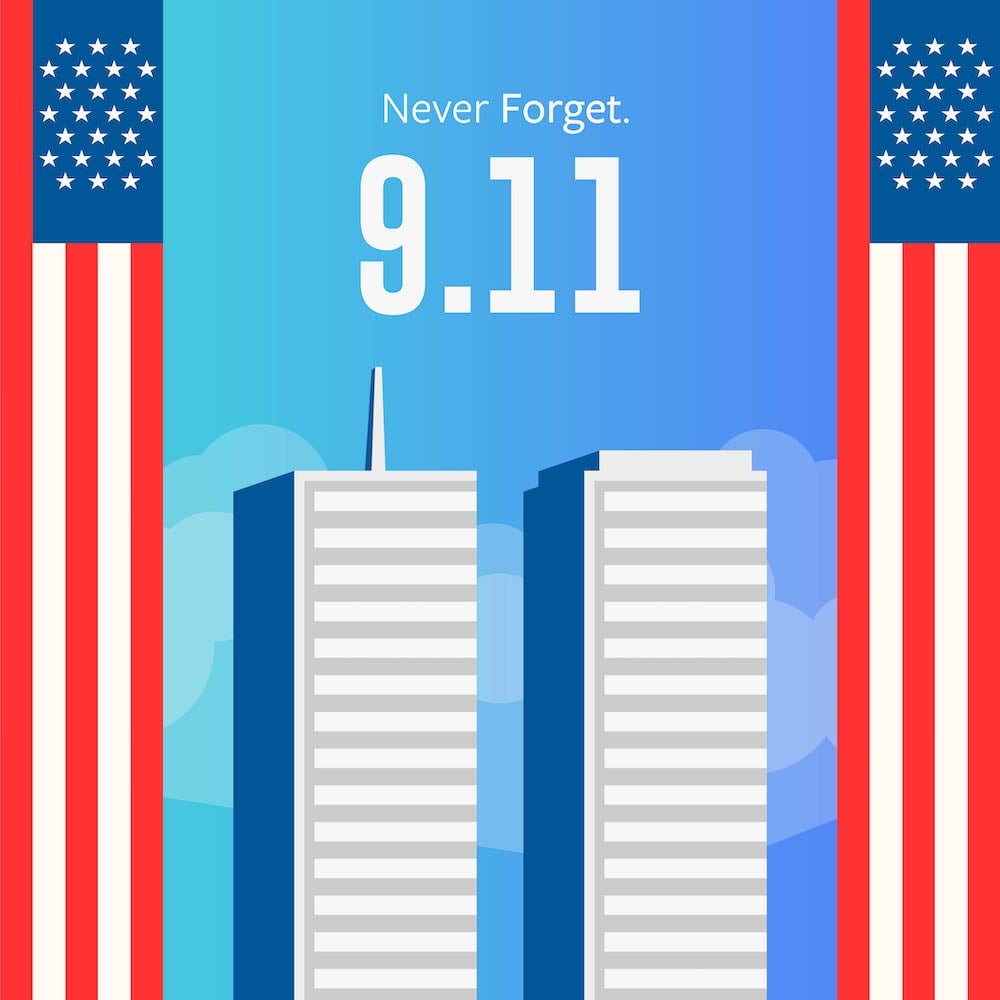 Remembering and honoring all of those who lost their lives on 9/11 and thanking those who served and continue to serve our country this day.