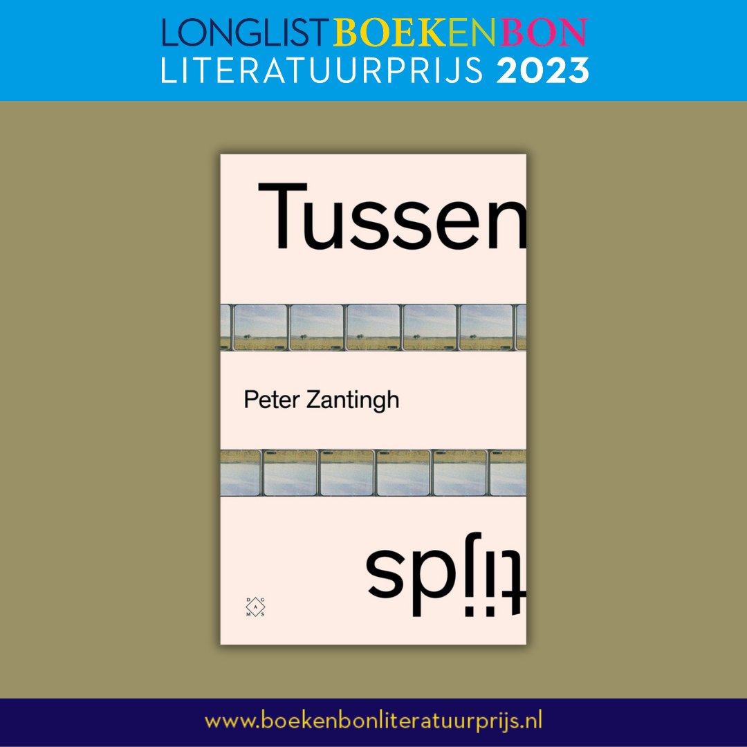 We tellen af naar de bekendmaking van de Shortlist op 28 september 2023! 

Morgen weten we of 'Tussentijds' van @pzantingh (<a href="/dasmag/">Das Mag</a>) op de Shortlist staat. 
Op 9 november zal het winnende boek bekendgemaakt worden!