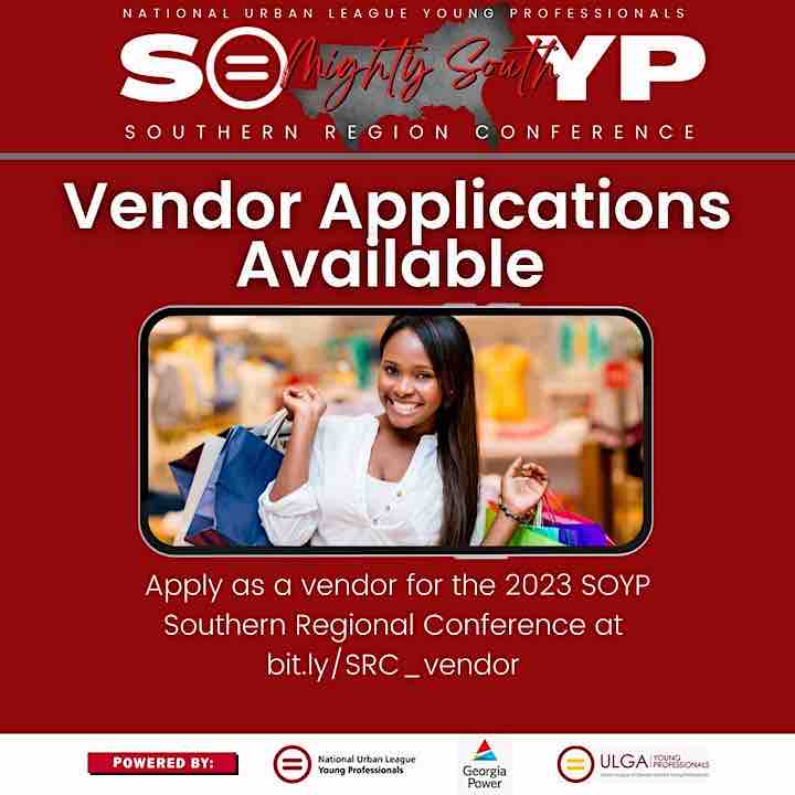 🚨 Attention 🚨

The Southern Region Conference registration is OPEN! 🎟️

Our inaugural in-person regional conference takes place September 29 - October 1, 2023. Meet us in Atlanta. 

Register today! 
#nulyp #soyp #ulgayp #mightysouth