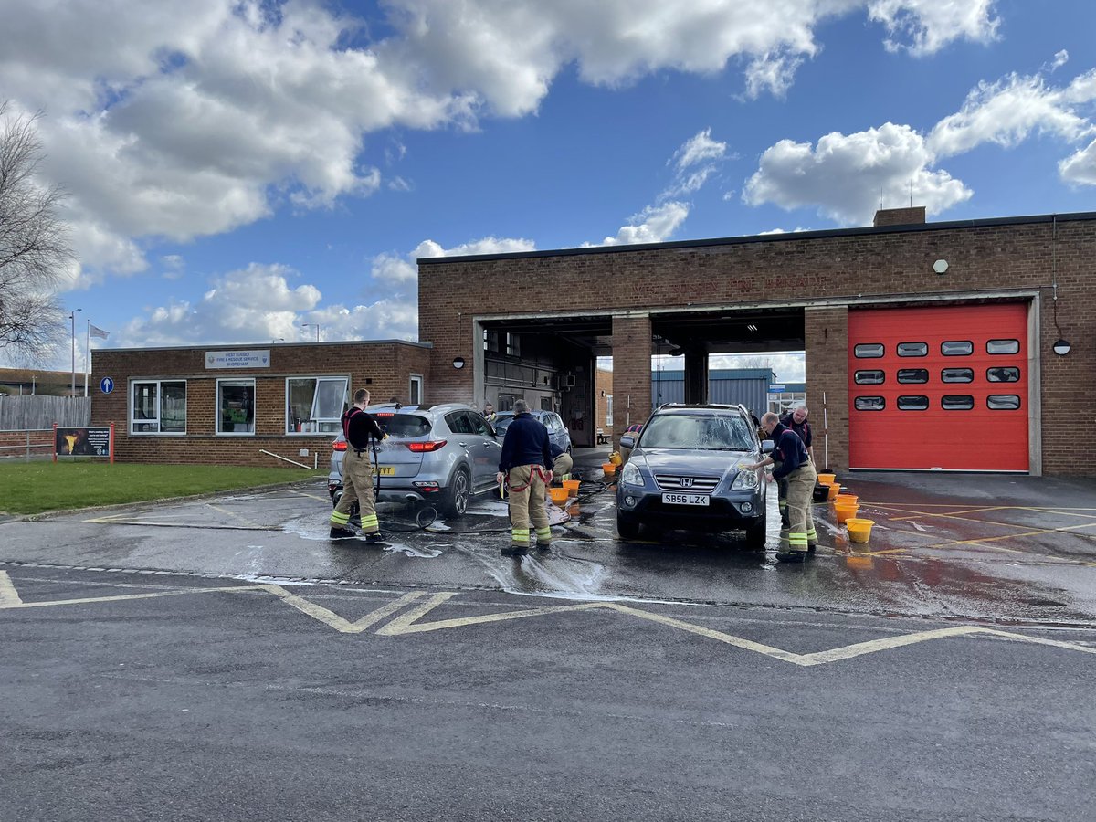 Our Charity car wash is back!🚗🧽 Bring your car down on Saturday 23rd September, 10AM-3PM. All proceeds go to @firefighters999 🚒