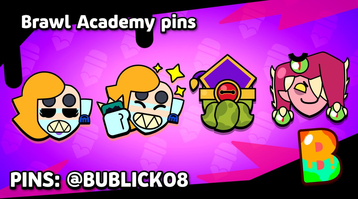 Brawl Academy pins
#BrawlStars #BrawlStarsArt #brawlstarsfanart #Brawlart #BrawlStarsEmz #BrawlStarsBarley #BrawlStarsChester