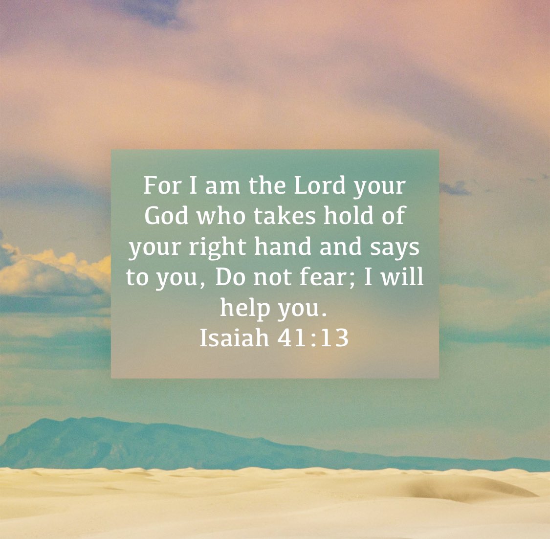 “For I am the Lord your God who takes hold of your right hand and says to you, Do not fear; I will help you.”
Isaiah 41:13 NIV

bible.com/bible/111/isa.…

#Amen 🙏🏼 #GodIsGood 🙌🏼
#DoNotFear #TrustGodsPlan #HeHasMyHand 

#InfernoMob 🔥 
#PatriotsCross ✝️
#UnitedWeStand 🗽
#UWS369 🇺🇸