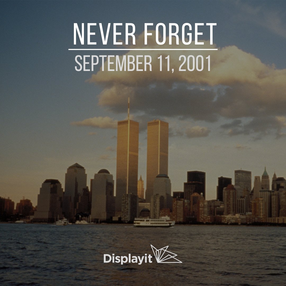 DisplayitDotCom's tweet image. Reflecting on a day that changed our world, and the strength that binds us together!  #September11 #Unity