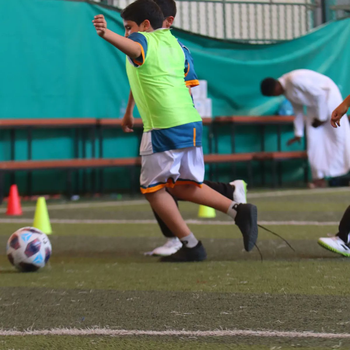 nahjacademy's tweet photo. مقتطفات تمرين اليوم 🔥 #اكاديمية_نهج #صور #مباراة https://t.co/1m89ZkPdKw