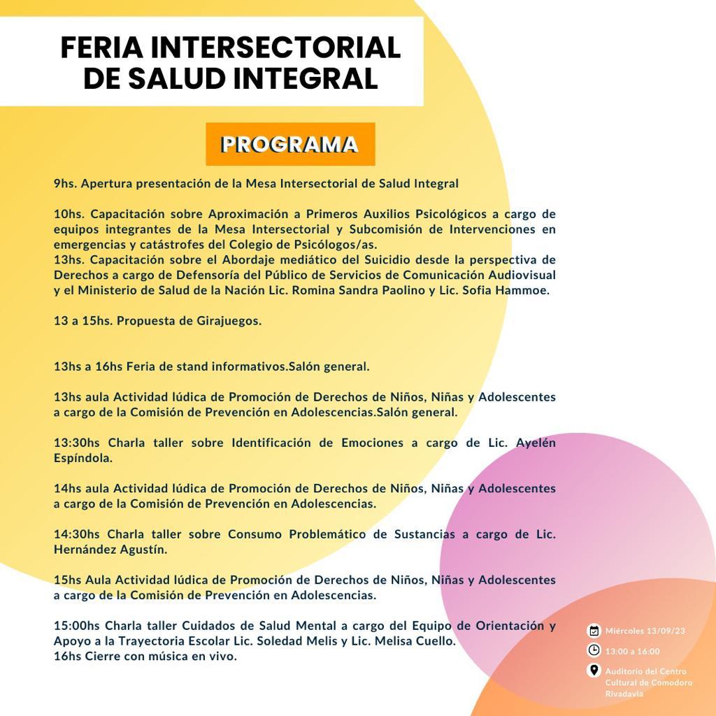 SecretariadeS20's tweet photo. #Capacitaciones 🧑‍🏫
📆Miercoles 13/09 
📌Auditorio del Centro Cultural de Comodoro Rivadavia https://t.co/TfgejSMt3u