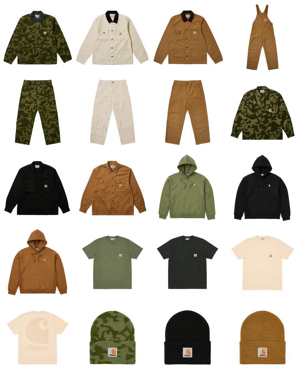 JustFreshKicks's tweet photo. PALACE x Carhartt WIP 🛹🛠️

📅 September 15th https://t.co/f9ge1MQFmX