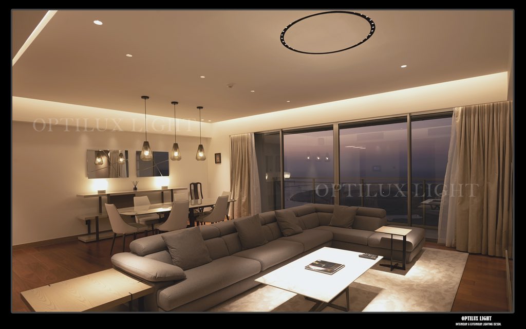 optilux_light's tweet photo. يفضل دائمًا أن نضع خيارين أو أكثر لنمط الإضاءة المستخدمه حسب الحاجة بالمكان بوضع مفاتيح منفصله تكون محدده مسبقًا من غير عشوائية مفاتيح أغلبها لا يعمل أو غير مستخدم، نقسم الإنارات الموجودة إلى قروبات نحددها ونخصصها إما عن طريق نظام مفاتيح السمارت أو مفاتيح النظام العادي On Off حسب النمط المناسب ، مثلا : وجود كبار سن بمنطقة جلوس أو عمل تنظيف للمكان قد يتطلب إلى إنارة أعلى فيكون هناك مفتاح بمجرد تشغيله تضاء كل وحدات #الإنارة بالمكان  ، وعندما نحتاج إلى نمط هادئ ليلي مريح يتضمن الإنارات الموجهه إلى عناصر الجذب مع الديكورية المعلقه والمخفية يكون هناك مفتاح بتشغيله تعمل وحدات #الإنارة التي تبرز تفاصيل #الديكور_الداخلي 💡 
#تصميم_إنارة