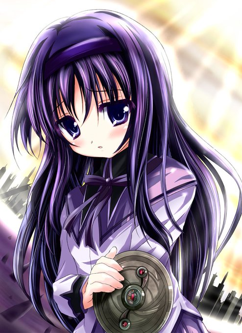 まどマギ新作映画嬉しいなー
当時描いたほむらちゃん 