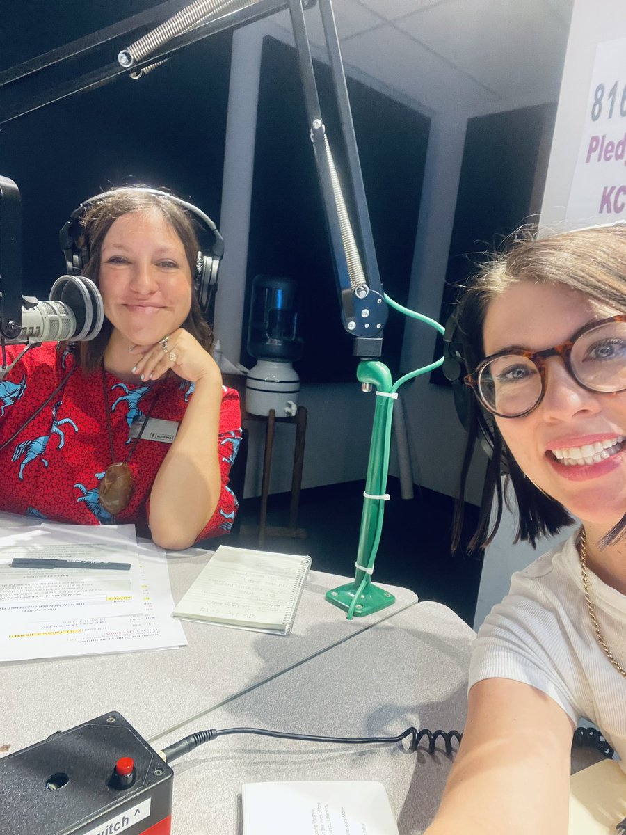 spending the morning talking about how much we love <a href="/stevekraske/">Steve Kraske</a>! if you also love steve you should donate to <a href="/kcur/">KCUR</a> kcur.org/donate-to-kcur…