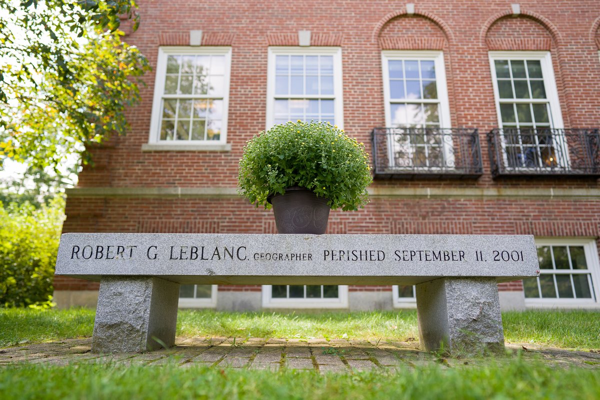 Twenty two years ago we lost Professor Robert LeBlanc ‘59 and three more alumni: Jennifer Fialko '94, Judd Cavalier '98, and Timothy Stout '83. #NeverForget
