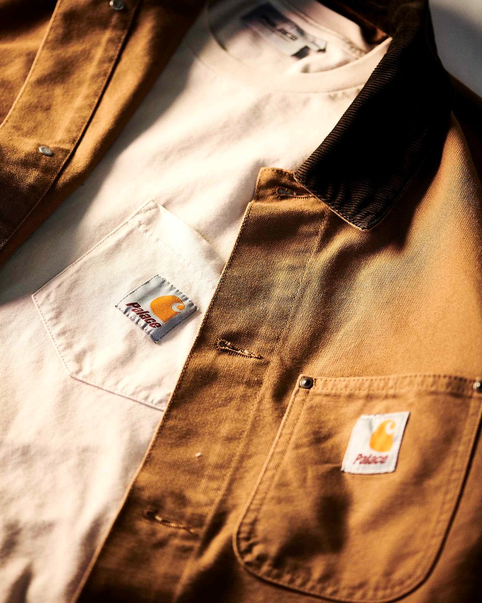 JustFreshKicks's tweet photo. PALACE x Carhartt WIP 🛹🛠️

📅 September 15th https://t.co/f9ge1MQFmX