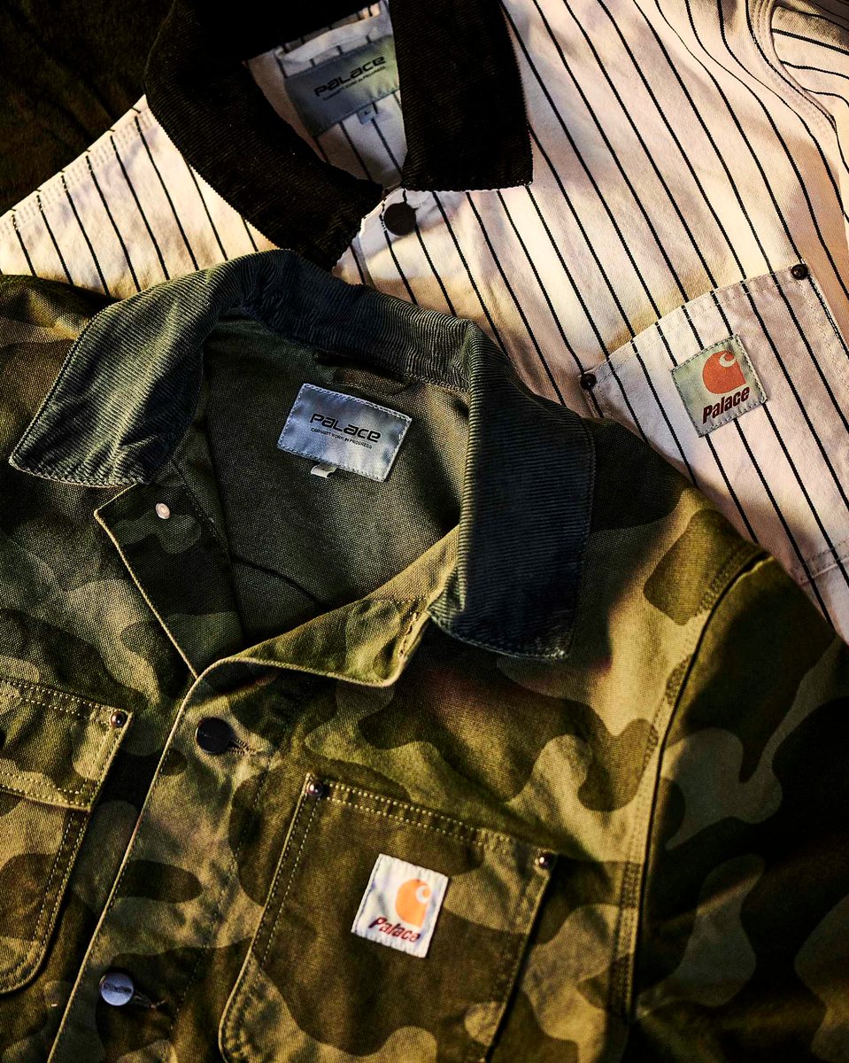 JustFreshKicks's tweet photo. PALACE x Carhartt WIP 🛹🛠️

📅 September 15th https://t.co/f9ge1MQFmX
