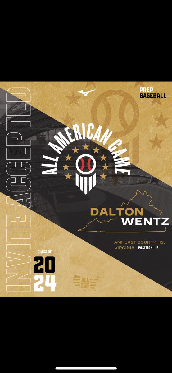 The PBR All-American Game is partnering with the Pediatric Brain Tumor Foundation. I’m #VsCancer because of the 250 kids cancer kills each day. Support my team at [team.curethekids.org/daltonwentz24] to find a cure!