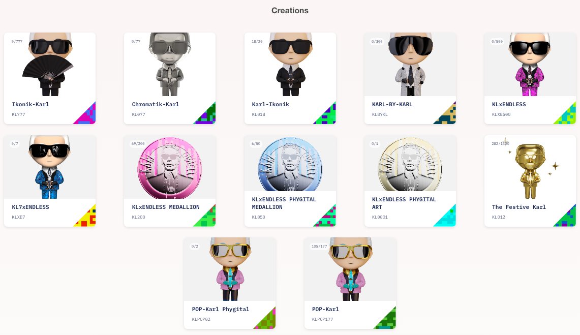 Have you checked out <a href="/KarlLagerfeld/">KARL LAGERFELD</a>'s Universal Profile? 👀 

Spot your favourite #DMATxKL drips, including the latest POP KARL: universalprofile.cloud/0x4966Eaf58013…… 

🚀 Powered by <a href="/lukso_io/">LUKSO</a>