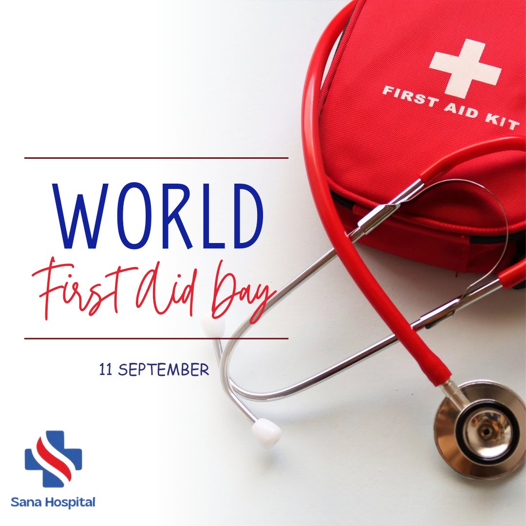 PuneSana's tweet photo. Celebrating World First Aid Day! 🌍
On this important day, let's emphasize the crucial role of first aid in saving lives and promoting health. 💪 

#sanahospital #sanahospitalpune
#worldfirstaidday  #healthrecovery #firstaidmatters #healinghands  #staystrong #wellnessjourney https://t.co/IfYjbXnit9